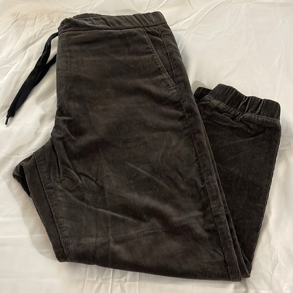 Zara corduroy /  joggers / size extra-large